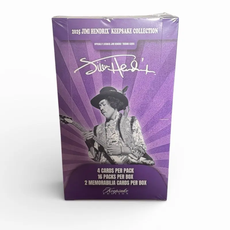 2025 Jimi Hendrix Keepsake Premiere Hobby Edition Trading Cards