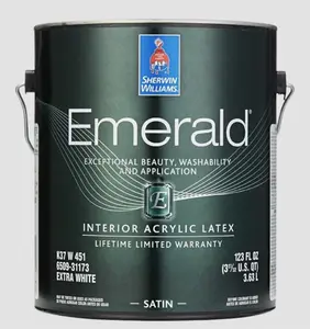 Accessible Beige, by SherwinWilliams, Emerald Brand 1gal Satin Interior