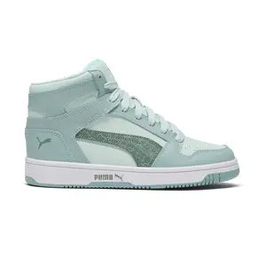 PUMA Womens Rebound Layup Lace Up Sneakers Shoes Casual - Blue