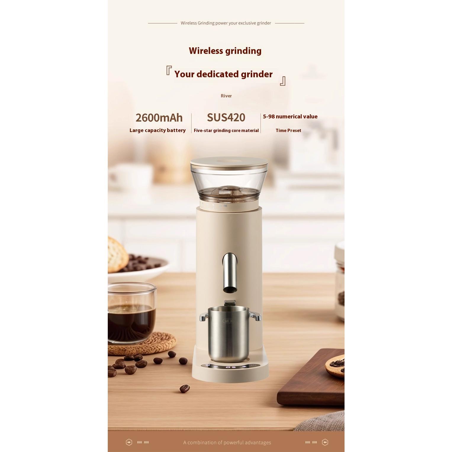 Coffee Grinder Portable Coffee Coffee Grinder Automatic