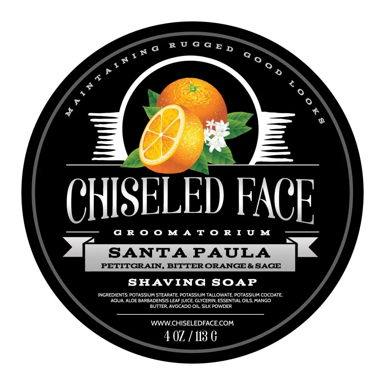 Santa Paula Citrus - Shaving Soap Santa Paula Citrus - Shaving Soap