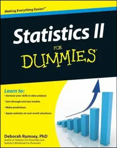 USED-Statistics II for Dummies by Rumsey, Deborah J. (Paperback)