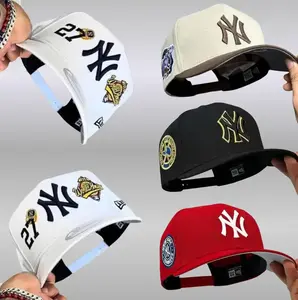 New Era MLB 59FIFTY Snapback Cap - NY Yankees/LA Dodgers Anniversary Patch, Unisex Classic Sport Streetwear Hat, Adjustable Fit Sports Collectible Headwear