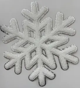 Snowflake Chenille Patch