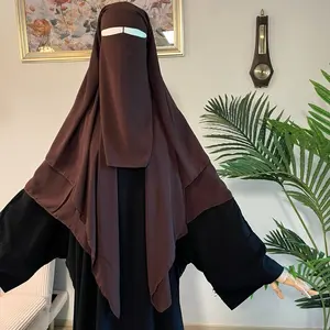 Three layers niqab
