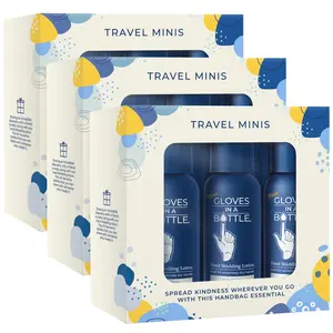 New Gloves In A Bottle "Travel Minis" - 3x2Oz Gift Pack Restore