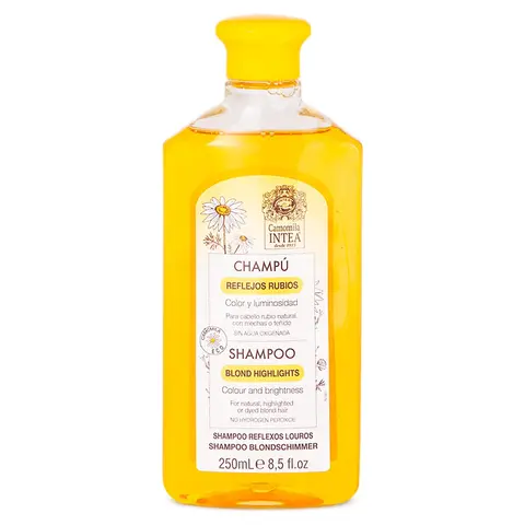 Intea Chamomile Shampoo – Premium Shampoo for Blonde Hair – Non-Ammonia Natural Blonde Brightening Shampoo – Suitable for Natural or Dyed Blonde Hair – Easy Application – 8.5oz
