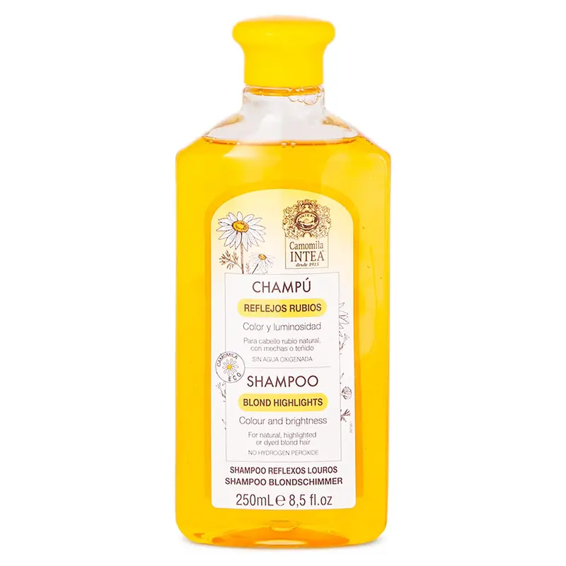 Intea Chamomile Shampoo – Premium Shampoo for Blonde Hair – Non-Ammonia Natural Blonde Brightening Shampoo – Suitable for Natural or Dyed Blonde Hair – Easy Application – 8.5oz