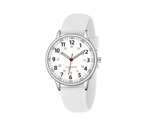 Recommended by video bloggers, this nurse's watch features a luminous and waterproof design, 24-hour analog hands, a soft silicone strap, and easy time reading, making it the perfect medical watch gift for nurses and doctors.