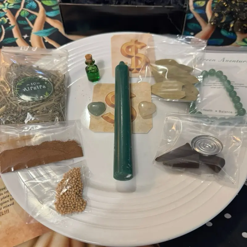 Manifest Money Spell Kit for Healthcare & Therapy Enthusiasts