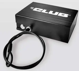 Vault LB200 The CLUB Personal Vault - Secure Storage Boxes for Computers & Office Equipment, Car Organiser with Under Seat Compatibility