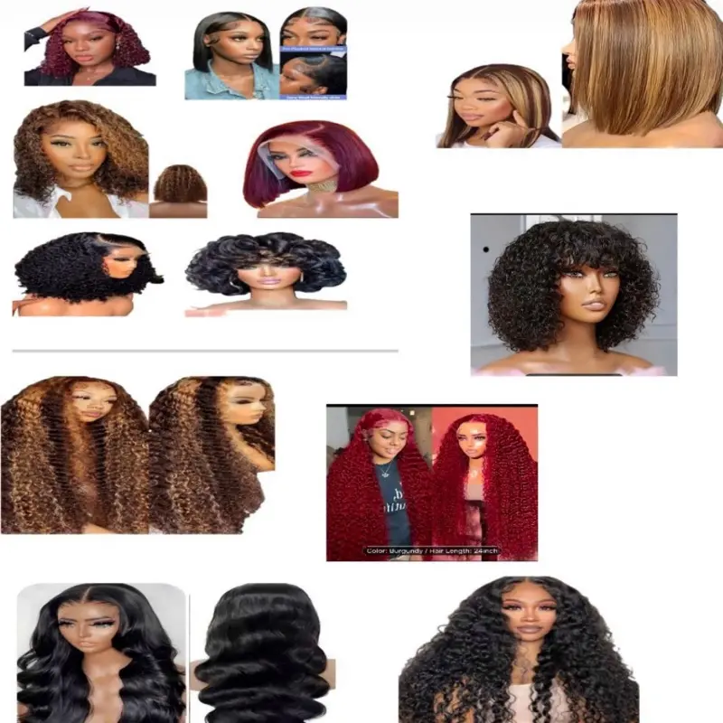 12 wigs  wholesale human hair