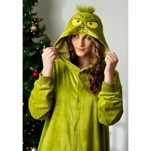 The Grinch Adult Onesie Costume