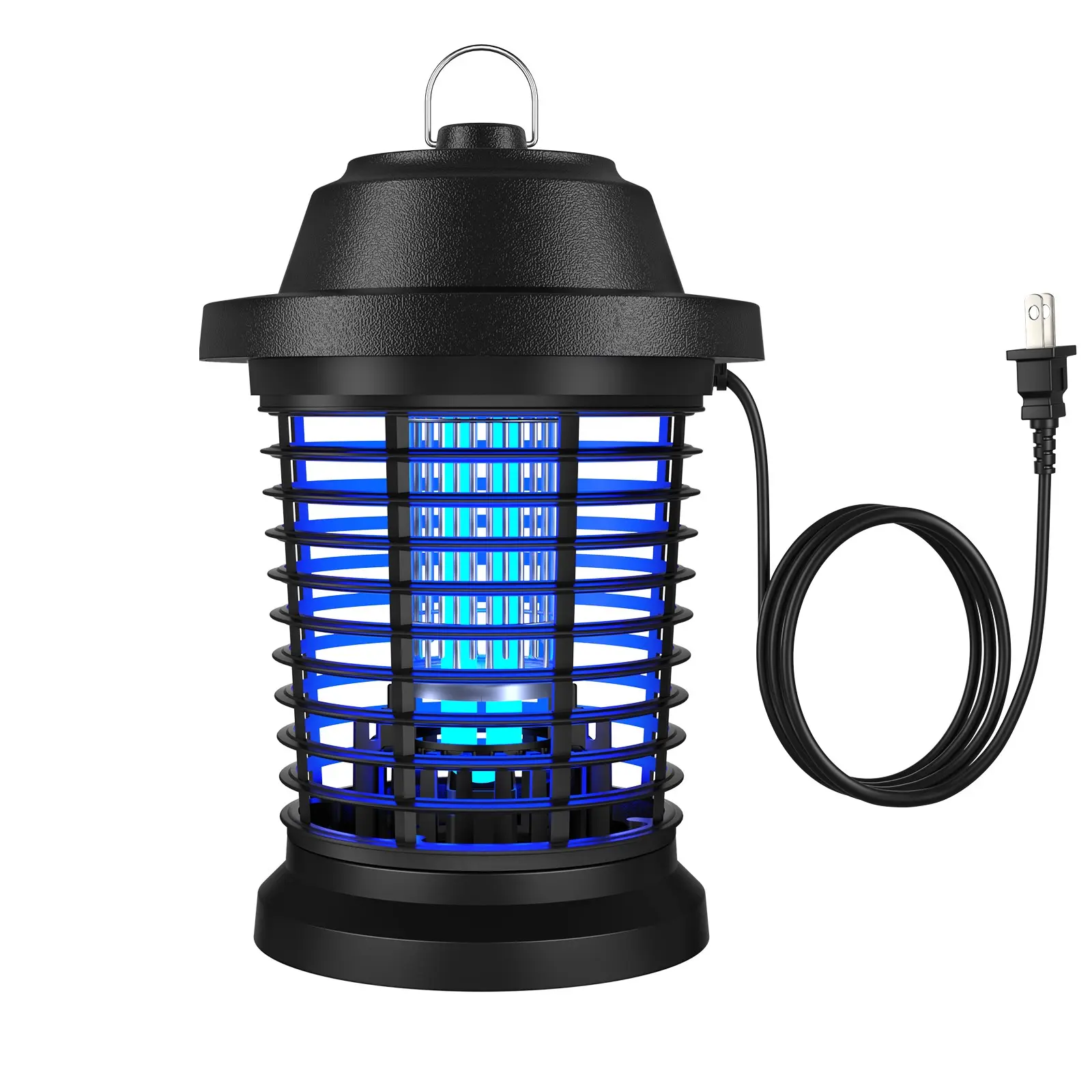 Bug Zapper T9pro, Outdoor Indoor 1500 Sq Ft Coverage, 900-1000V Electric Mosquito Zapper with Replaceable Light Purple Bulb, Removable Tray for Home Patio Garden Garage #summerwins