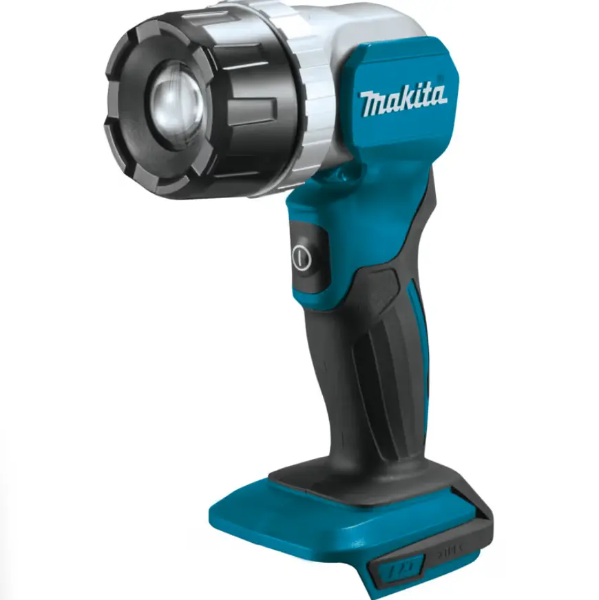 Makita 18V Cordless LED Flashlight - Adjustable Beam, Bare Tool (DML808) for Camping & Hiking
