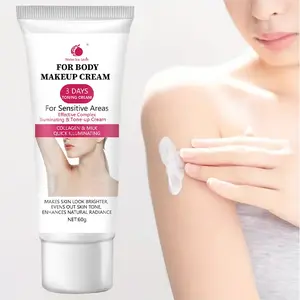 Body Brightening Whitening Cream - Hypoallergenic formula, moisturizes and improves dry skin while enhancing radiance, soft and non-greasy, suitable for both men and women, applicable to the body, underarms, and inner thighs, for daily care and as a gift