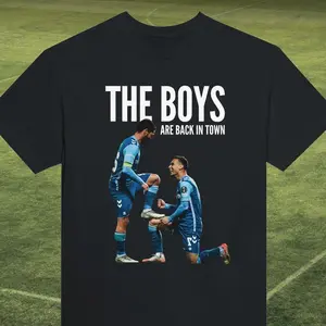 Duo Mayhem Tee – Isco & Antony Chaos Club Graphic