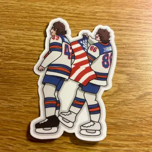 I Love America Sticker, Gift For Fans
