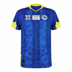 Personalized Bosnia & Herzegovina Soccer Jersey Full Set World Cup 2026, Custom Name Number Logo National Soccer Jersey 6