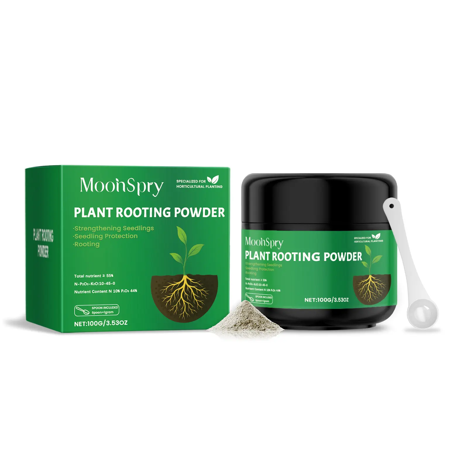 Rooting Powder , Rooting Hormone for Plant Cuttings and Strong Roots, Ultra Concentrated - Yields 50 Gallons plant fertilizer