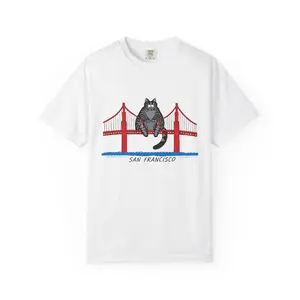 Ryan Gosling Cat Shirt, Golden Gate Bridge Cat, Hail Mary, Project, Ryland Grace Cat Shirt