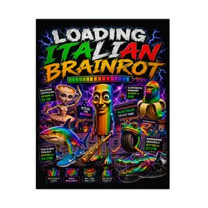 Steal The Brain Rot Matte Poster