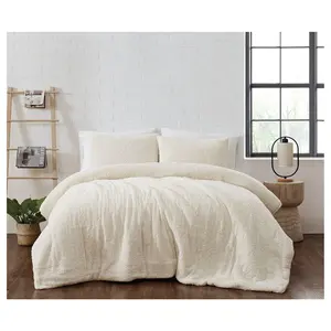 Brooklyn Loom Marshmallow Sherpa 2-Piece Twin C omforter Set Brooklyn Loom Marshmallow Sherpa 2-Piece Twin C omforter Set