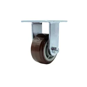 Service Caster MCM-SCC-30R420-PPUD Replacement for McMaster Carr Caster 49915T51 - Rigid Top Plate Caster with 4 in. Polyurethane Wheel with Delrin Bearing - 600 lbs Capacity per Caster