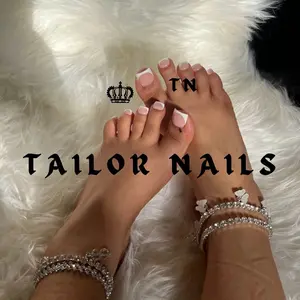 Sculpted toes | THE ULTIMATE TOE BBL | French tip presson toe nails (24 pieces, 12 sizes, no measuring required) chose your style press on