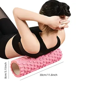Mini Foam Back Massage Roller for Yoga, Pilates & Back Exercises, Portable Fitness Accessory, Deep Tissue Muscle Relief, Improves Mobility & Flexibility, Ideal for Gym, Home Workout & Pain Relief, Home Pilates Equipment