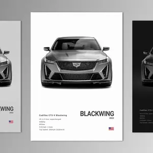Cadillac CT5-V Blackwing Poster Print | Wall Art | Car Photography