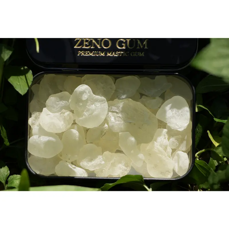 Zeno Gum - 100 % Natural, Jawline Enhancing, Organic Tree-Sap Gum from Chios, Greece