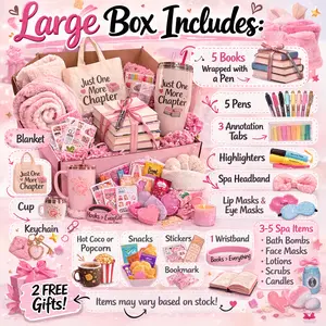 Large Blind Date with a Book Box | Romance, Spicy Romance & Dark Romance Mystery Book Box