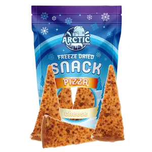 Freeze Dried Thin Crust Cheese Pizza Snack