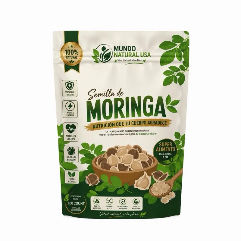 Organic Moringa Seeds, Gluten-Free Snack VIRAL Moringa Seeds 4oz Premium Variety Non-GMO Snacking & Planting Wildcrafted Drumstick Tree Malunggay Moringa Oleifera Semillas