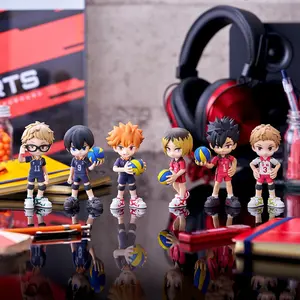 Original Haikyuu!! Blind Box Mini Figure Official Authentic Model Official Anime Collectible Model Toy for Fans