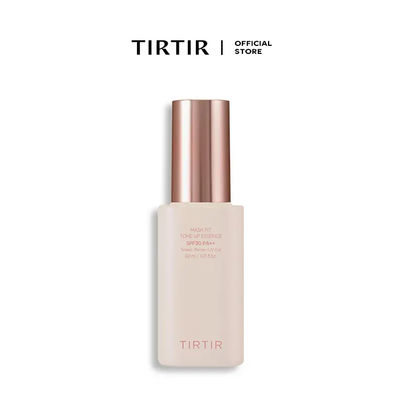 [TIRTIR Official] Mask Fit Tone Up Essence | Tinted Moisturizer All-in-one base Glass skin look Deep Hydration Long-lasting Natural Coverage Lightweight Make-up free look Concealer Foundation