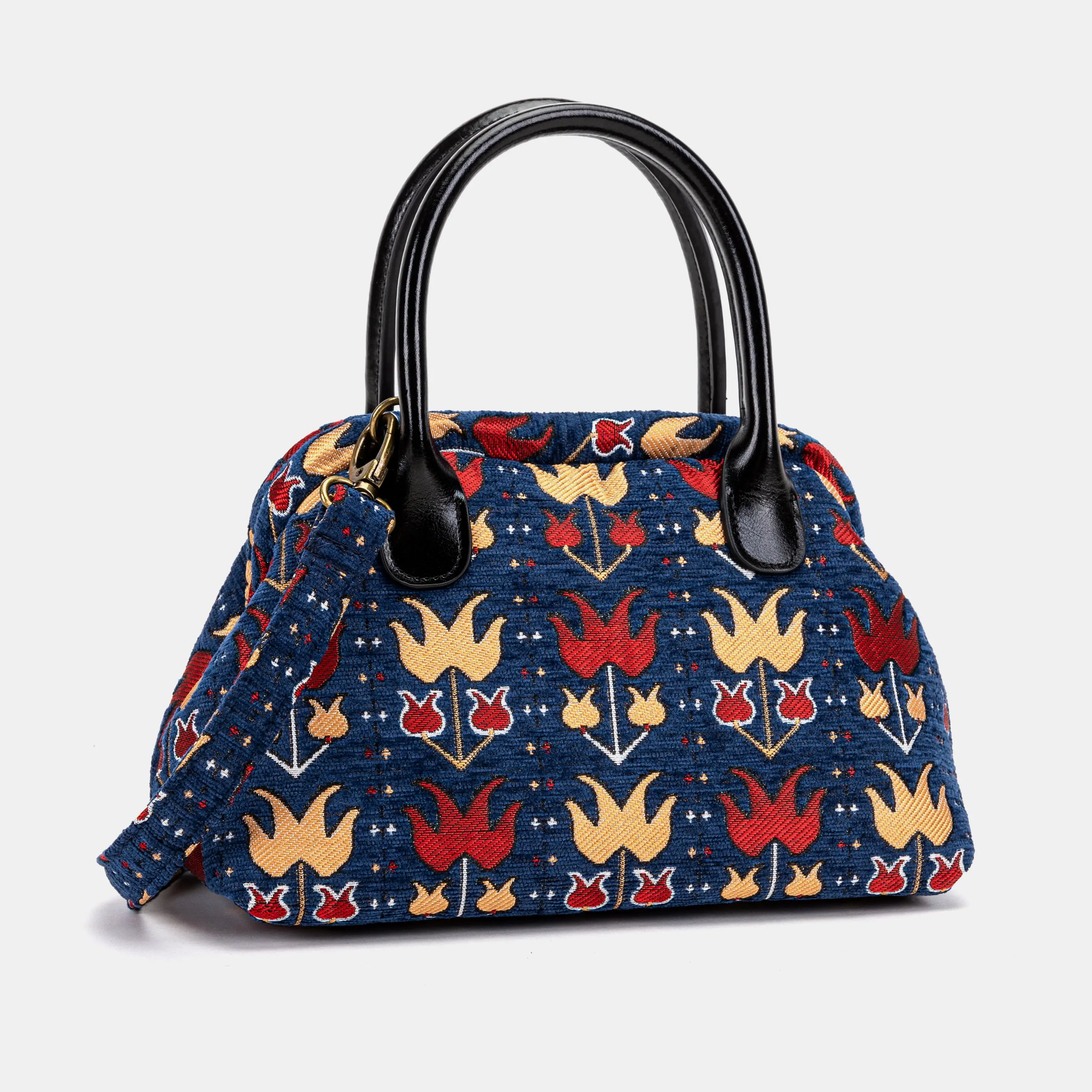 Poppy Bloom Carpet Satchel