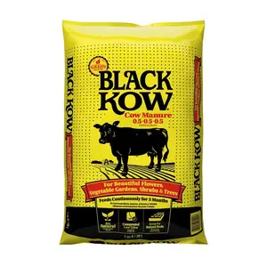 Black Kow All-Natural Cow Manure Plant Fertilizer, 1CF