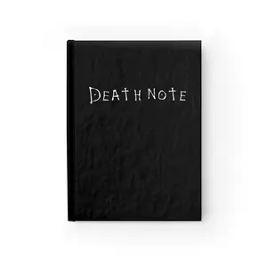 Death Note - Anime Notebook – Light Yagami & Ryuk Inspired Hardback Journal – Blank Pages Gift for Fans