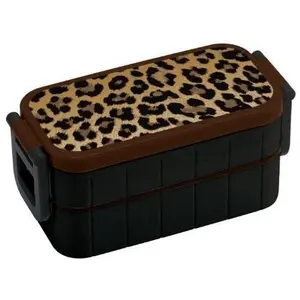 Bento Lunch Box Designer Leopard 600ml