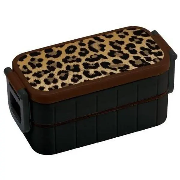 Bento Lunch Box Designer Leopard 600ml Bento Lunch Box Designer Leopard 600ml