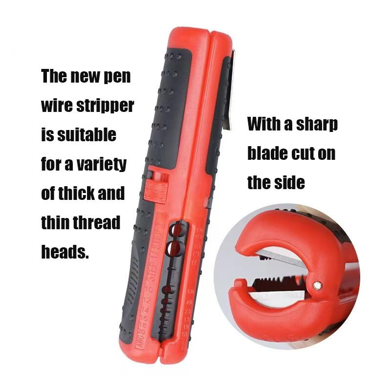 Multifunctional Cable Stripper Tool for Ethernet Cables/Coaxial Cables — Automatic Cable Stripping Knife & Stripping Pliers