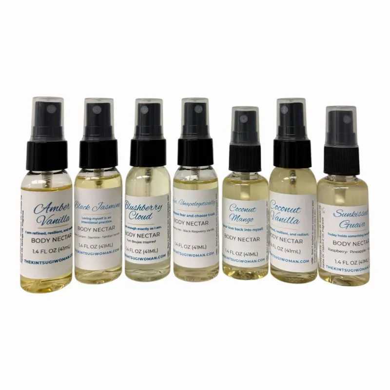 Pocket Sized Peace  1.4 OZ Sample Body Oil Body Nectar