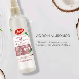 Jaloma Coconut Water with Hyaluronic Acid 5 in 1 250ml - Hydrating & Moisturizing Formula