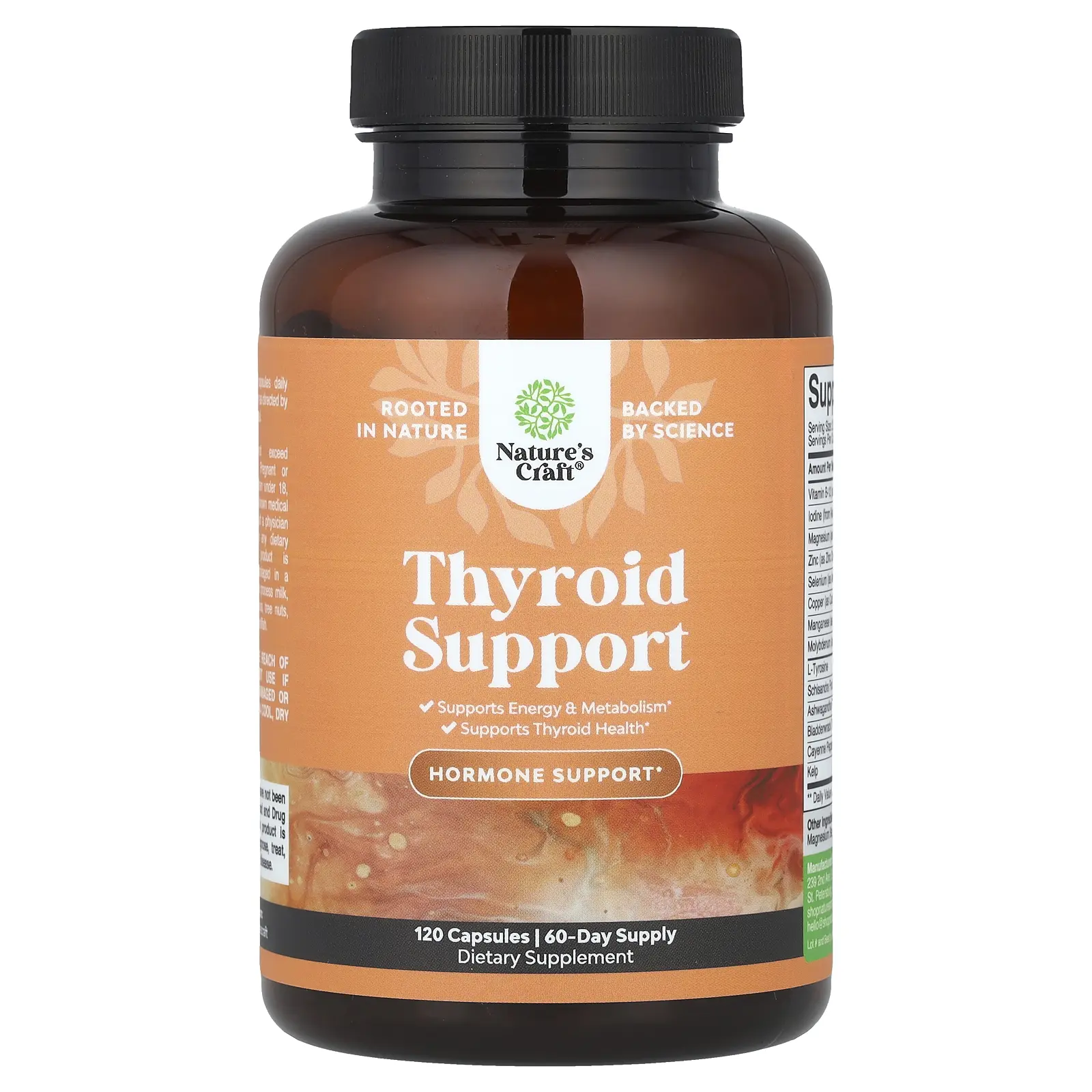 Nature's Craft Thyroid Support , 120 Capsules