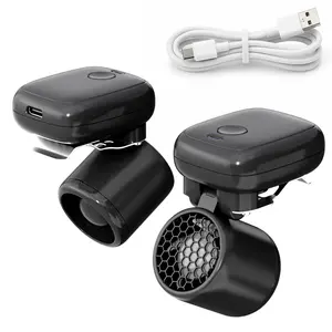 Yodevoe USB rechargeable handheld fan, portable cooling fan, 90° adjustable clip-on fan, mini and compact, suitable for outdoor sports and travel.