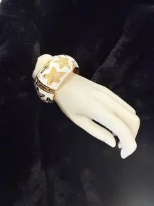 White & Gold Bangle