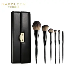 Napoleon Pro 6-Piece Eye Shadow & Contour Brush Set with Premium Case