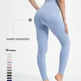 Uncia Active Women's High Waist Tight Yoga Leggings - Buttery Soft 4-Way Stretch, Squat Proof, Non-See Through, Tummy Control Comfy Pants, Women's Clothing for Gym, Running Workouts,outdoorfun